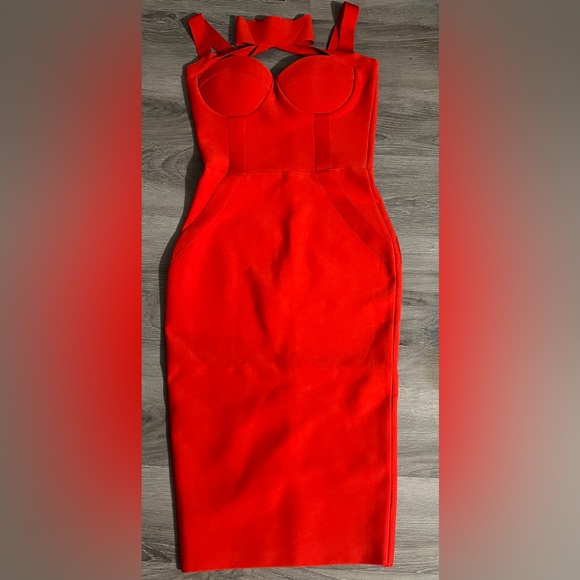 🍒 Red Halter Dress 💋 NWOT‼️ - Picture 4 of 8
